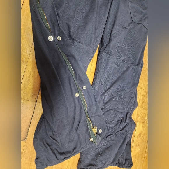 Navy Blue Coverall Jumpsuit - Picture 5 of 8